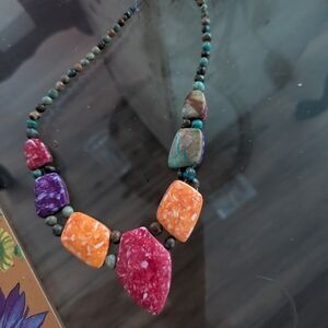 Jay King Colorful Gemstone Necklace
